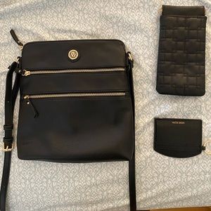 Anne Klein 3-piece purse set